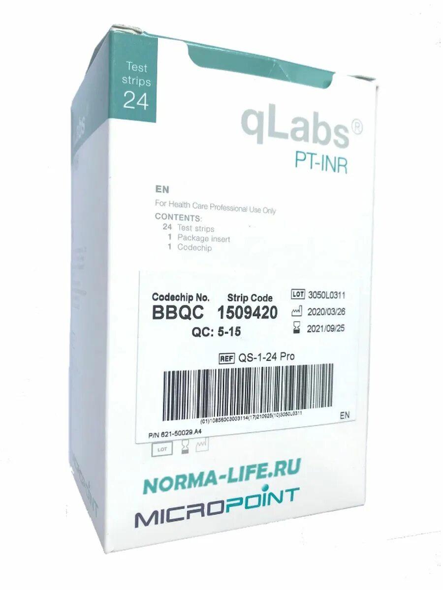 Тест pt inr. Тест-полоски «qlabs pt-inr» 24 шт.. тест-полоска qlabs® pt-inr test strip 12шт/упаковка, китай. полоски мно. тест полоски на мно.