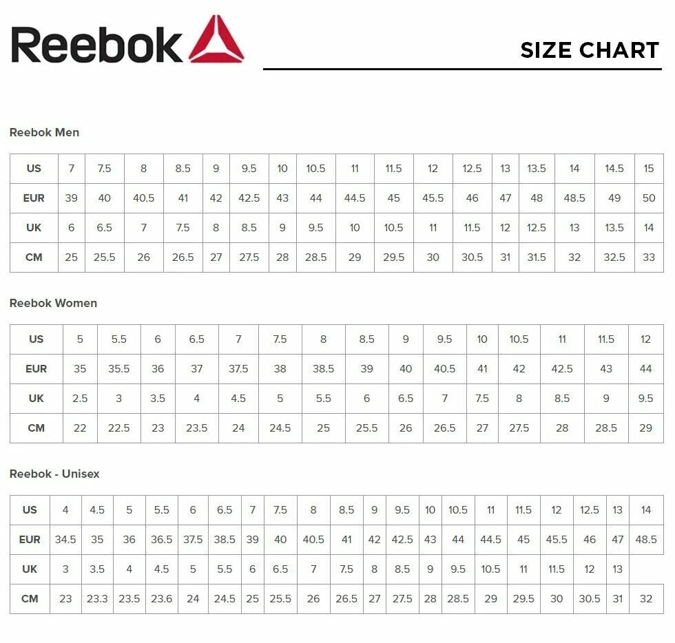 Reebok кроссовки женские Размерная сетка. Кроссовки Reebok детские Размерная сетка. Размерная сетка кроссовок Reebok мужские. Reebok кроссовки мужские Размерная сетка. Кроссовки размер 6