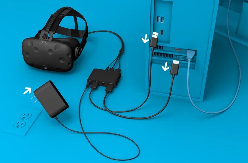 Подключаем vr к компьютеру. Кабель c2 HTC Vive Pro. VR HTC Vive разъемы. Провод для HTC Vive Pro. HTC Vive Pro 1.