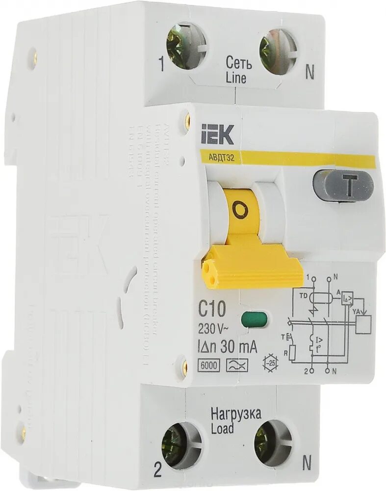 Автоматический выключатель 2p iek. Автомат диф. АВДТ 32 16a 30мa ИЭК. Автомат дифференциальный АВДТ 32 с16 ie. Автомат дифференциальный АВДТ 32 c25 25а 30 ма (mad22-5-025-c-30) IEK. Диф автомат ИЭК 16а.