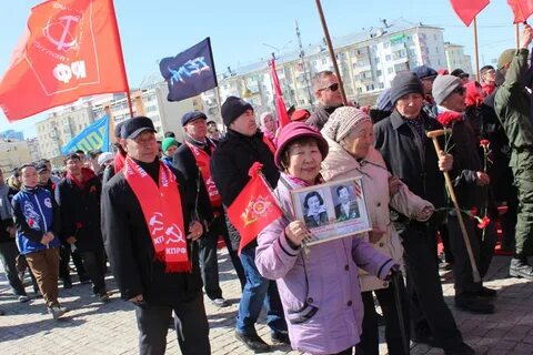 Митинг в якутии