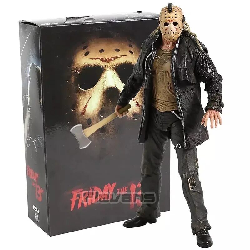 Игрушки Джейсона Вурхиса пятница 13. Фигурка Джейсона — Friday the 13th. Фигурка NECA Friday the 13th Jason. Джейсон Вурхис 2009 фигурка. Игрушки убийцы купить