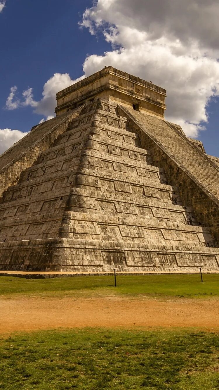 Download Chichen Itza, Maya, ancient architecture, pyramids, Mexico wallpapers -