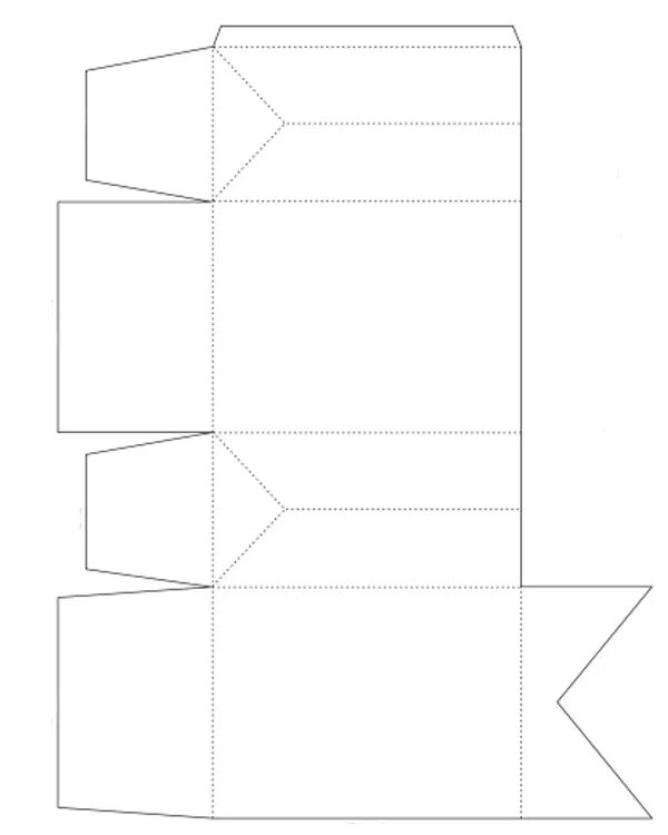 Развертка подарочной коробки. Развертка упаковки для подарка. Схема упаковки коробки. Шаблон коробочки.