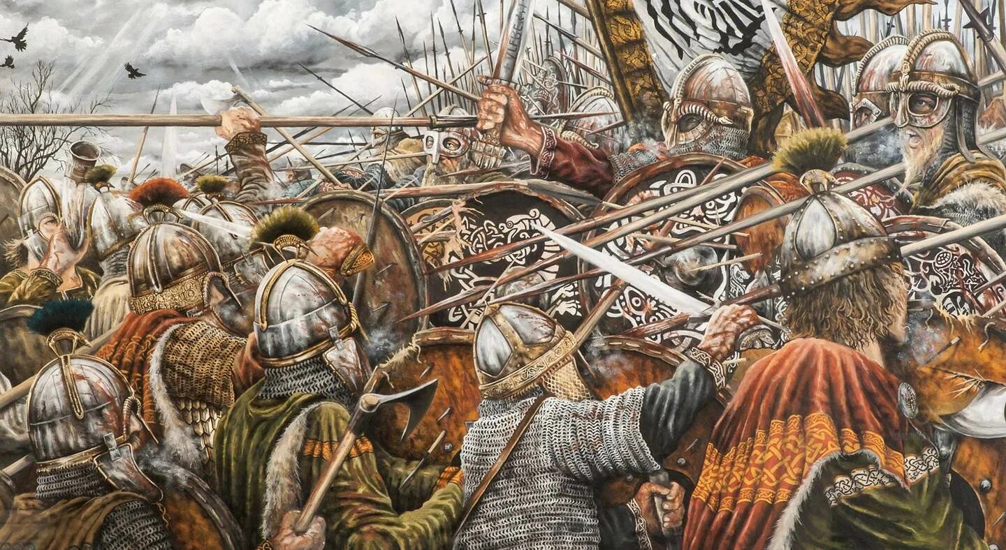 Викинги нападение. Битва при Клонтарфе 1014. Викинги Великая армия язычников. Викинги и англосаксы.