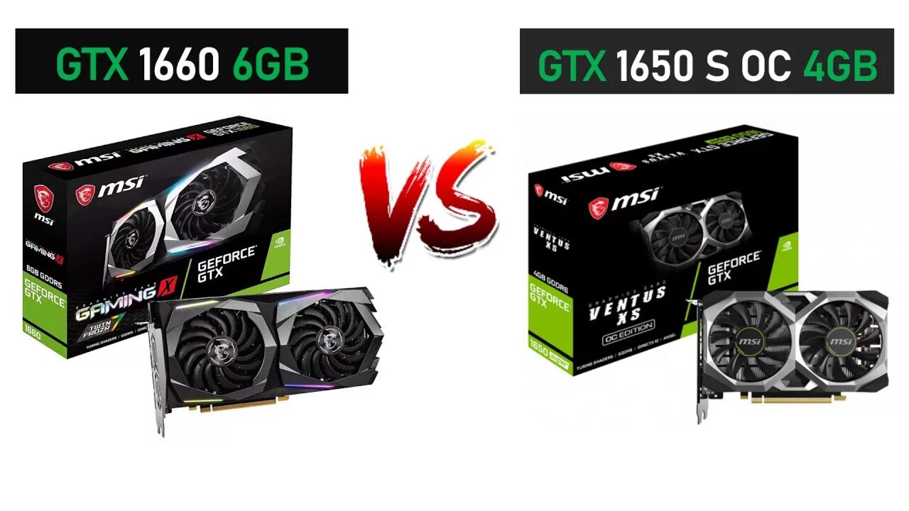 Gtx 1650 super vs gtx 1660