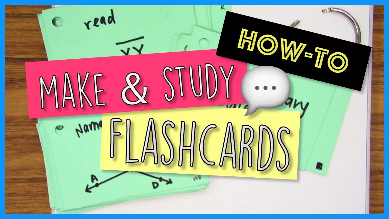 Make it easy 1. Use Flashcards. Flashcard easy to use. Made of Flashcard. Make-makes, study-..., see-.