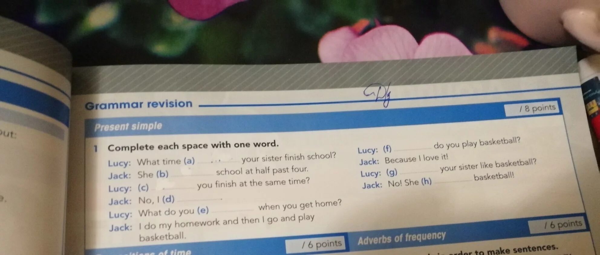 Complete with one Word. Complete the conversation. Complete the conversations.with one or.ones. Complete the text write one Word in each Space. Complete the deal