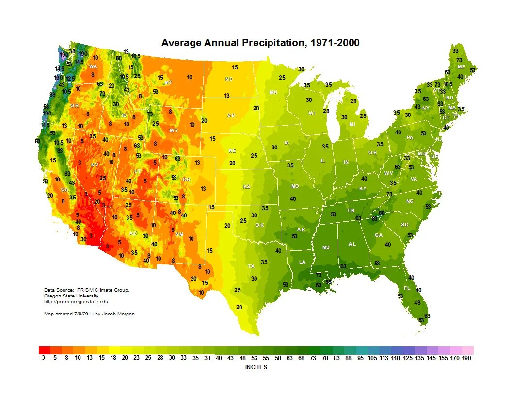 Среднегодовое количество осадков в сша их различия. Us precipitation Map. Карта осадков США. Климатическая карта осадков США. Осадки в США карта.