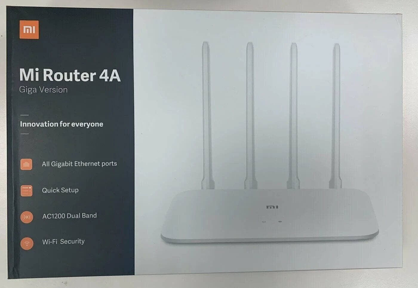 Mi wifi router 4a gigabit