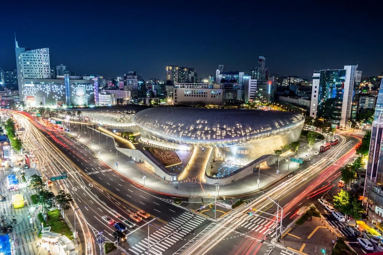 Сеул нонсан. Dongdaemun design plaza сеул. dongdaemun design plaza, сеул, юж.корея. сеул столица инчхон. сеул — инчхон республика корея.