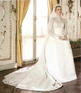 Изысканная элегантность свадебного платья а-ля Грейс Келли.