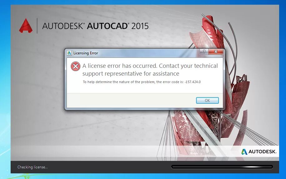 Error occurred contact support
