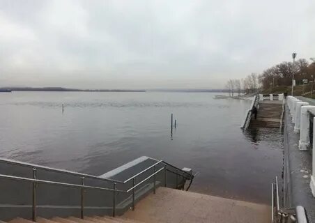 На сколько поднялась волга в самаре