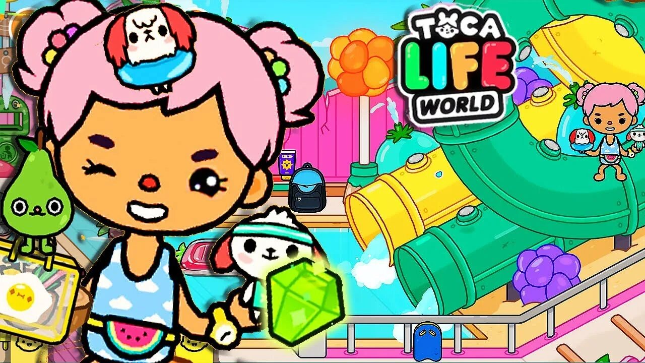 Тока бока арбуз. Toca World обновление аквапарк. Тока бока 2022. Тока бока аквапарк. Toca Life World аквапарк.