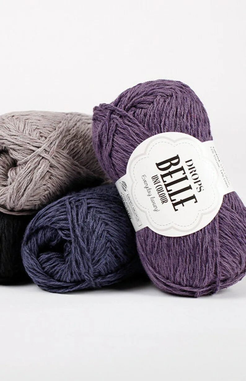 Пряжа drops belle (53% хлопок, 33% вискоза, 14% лен, 120м/50г). Drops belle. Дропс белла палитра пряжа. Drops belle. Drops belle пряжа.