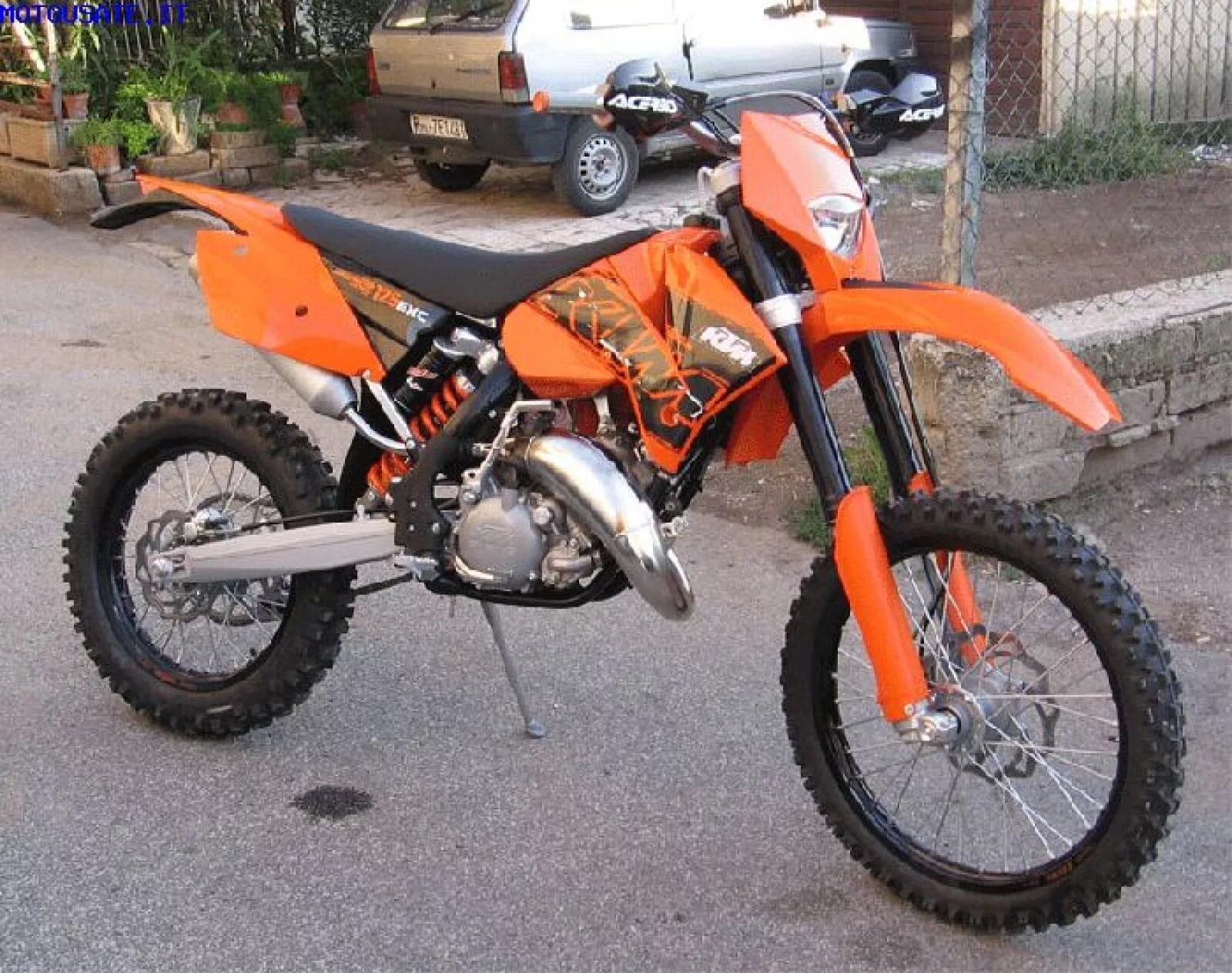 Купить ктм 125. КТМ 125 ехс. Мотоцикл KTM 125 EXC. КТМ EXC 125 2007. KTM 125 2007.