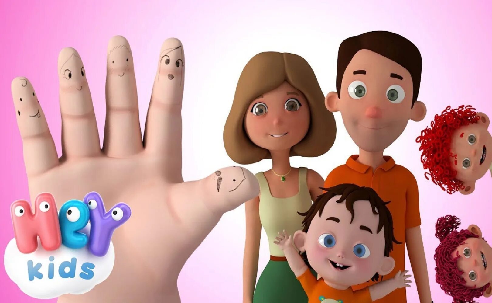 Семья пальчиков finger Family. Папа пальчик.