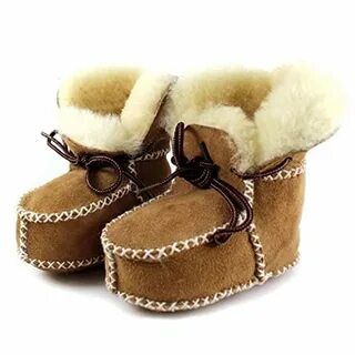 Baby Schuhe, Winterschuhe, echtes Fell, Lammfell, Gr. 