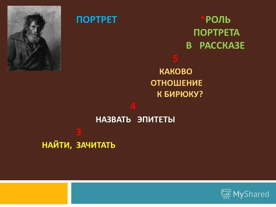 Функции портрета. Функции портрета в литературе. каково авторское отношение к бирюку. каково авторское отношение к бирюку из одноимённого рассказа.