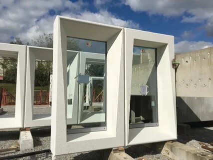 Concrete panel house