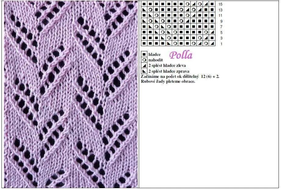 Простой ажурный. Схемы ажурных узоров спицами для тонкой пряжи. Вязание вертикальные узоры. Несложные ажурные узоры. Простой ажурный.