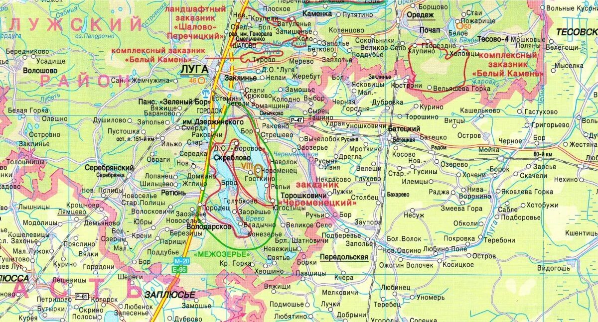 Карта лужского района ленинградской. Лужский район Ленинградской области на карте. Карта Лужского района Ленинградской области с деревнями. Карта Лужского района лен обл.