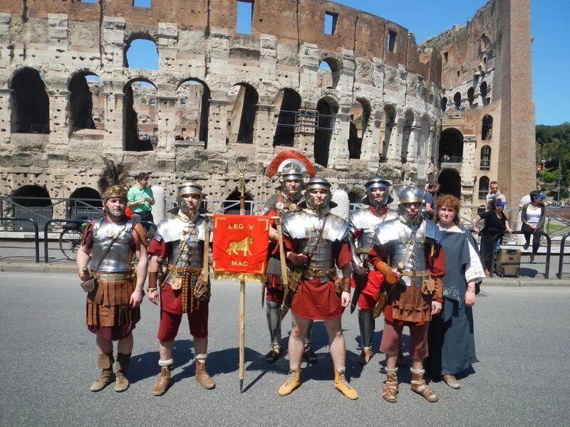 The romans founded