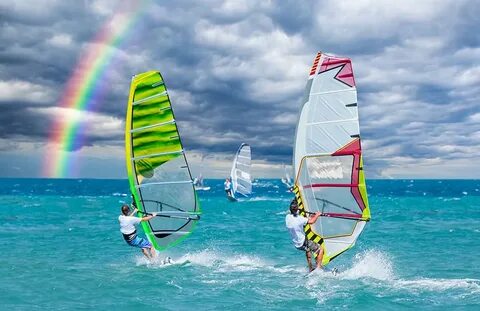 Rainbow surf beach 2