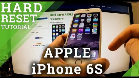 Hard reset iphone
