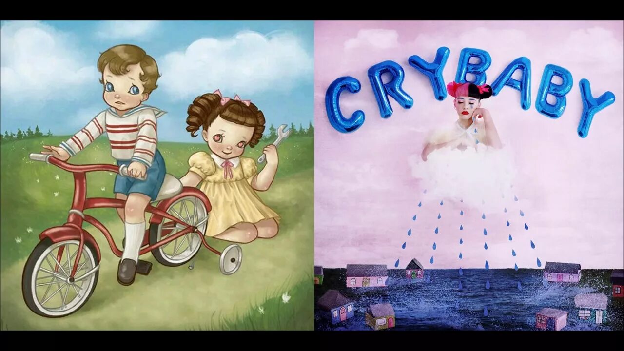 Training wheels melanie. Melanie Martinez Training Wheels обложка. Crybaby на кубиках. Рисунок Мелани Мартинес и ее креативная прическа. Как сделать прическу как у Мелани Мартинез схемы.