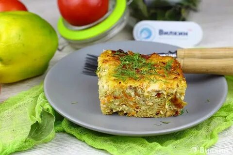 Запеканка капусты картофеля фарша