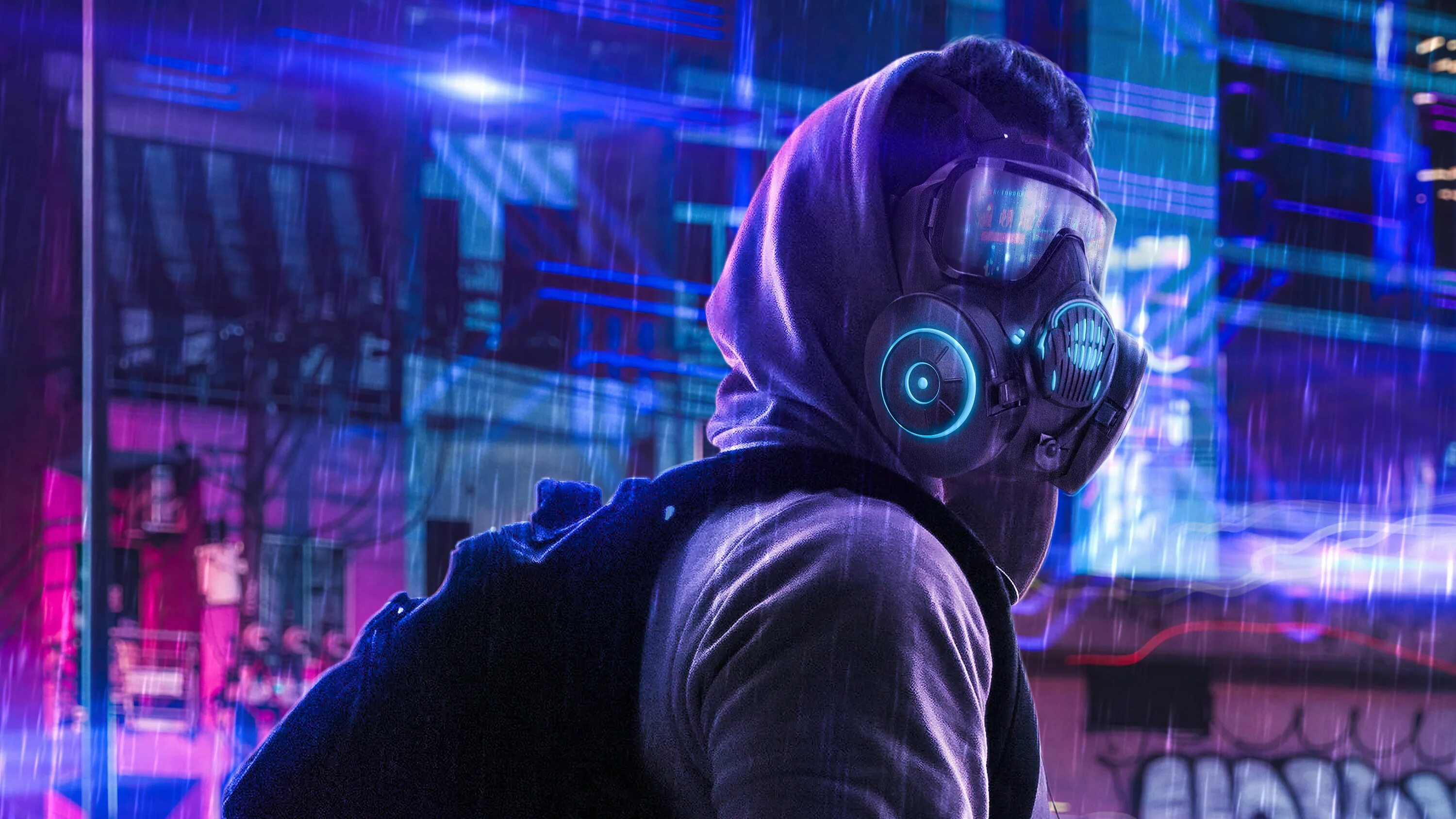 Schoolboy читы кибер хакер. Cyberpunk 2077 неон противогаз. cyberpunk 2077 neon маска. киберпанк 2077 хакер. cyberpunk 2077 маск.