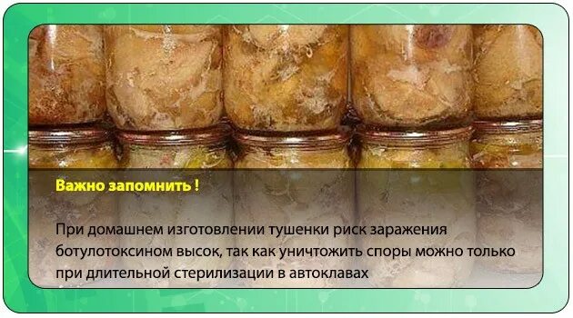 Как образуется ботулизм в консервах. Ботулизм в мясных консервах. домашние консервы ботулизм.