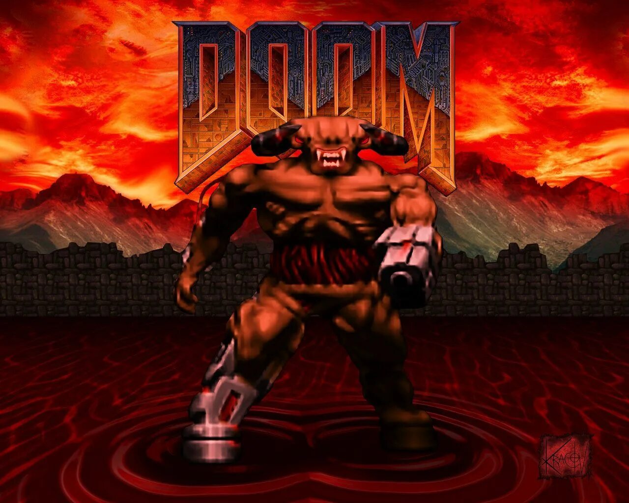 Doom cyberdemon. Doom cyberdemon