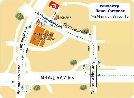 Митинский радиорынок как добраться на метро