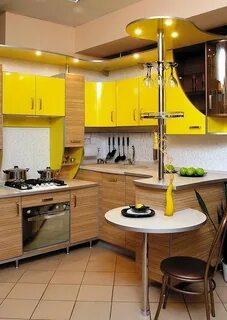Кухни с барной стойкой каталог