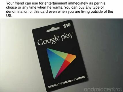 Google gift