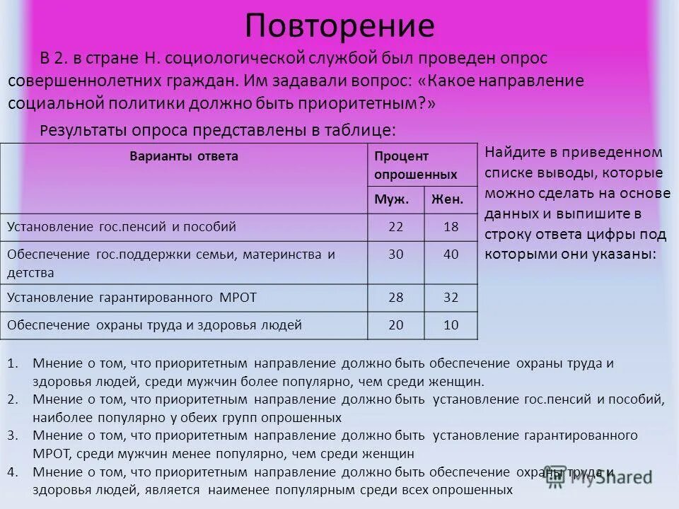 Социологический службой страны l был проведен опрос группы граждан. Был проведен опрос. Представленный ниже опрос проведен социологической службой. Социологическая служба. В государстве z среди совершеннолетних граждан