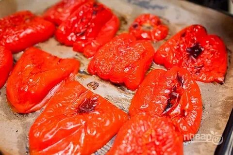 Сколько времени запекать перцы