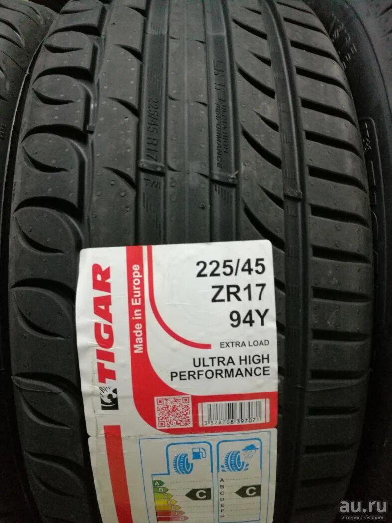 Tigar r17 купить. Tigar Ultra High Performance 225/45 r17 94y. Ultra High Performance 225/45 r17. Tigar 225 45 17. Шины летние, Тигар 225 45 - 17..