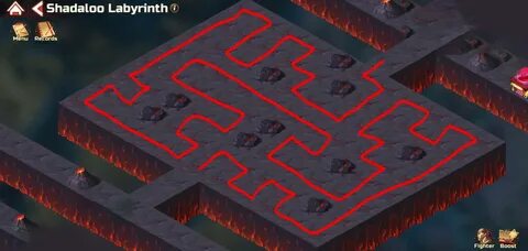 Shadaloo labyrinth path