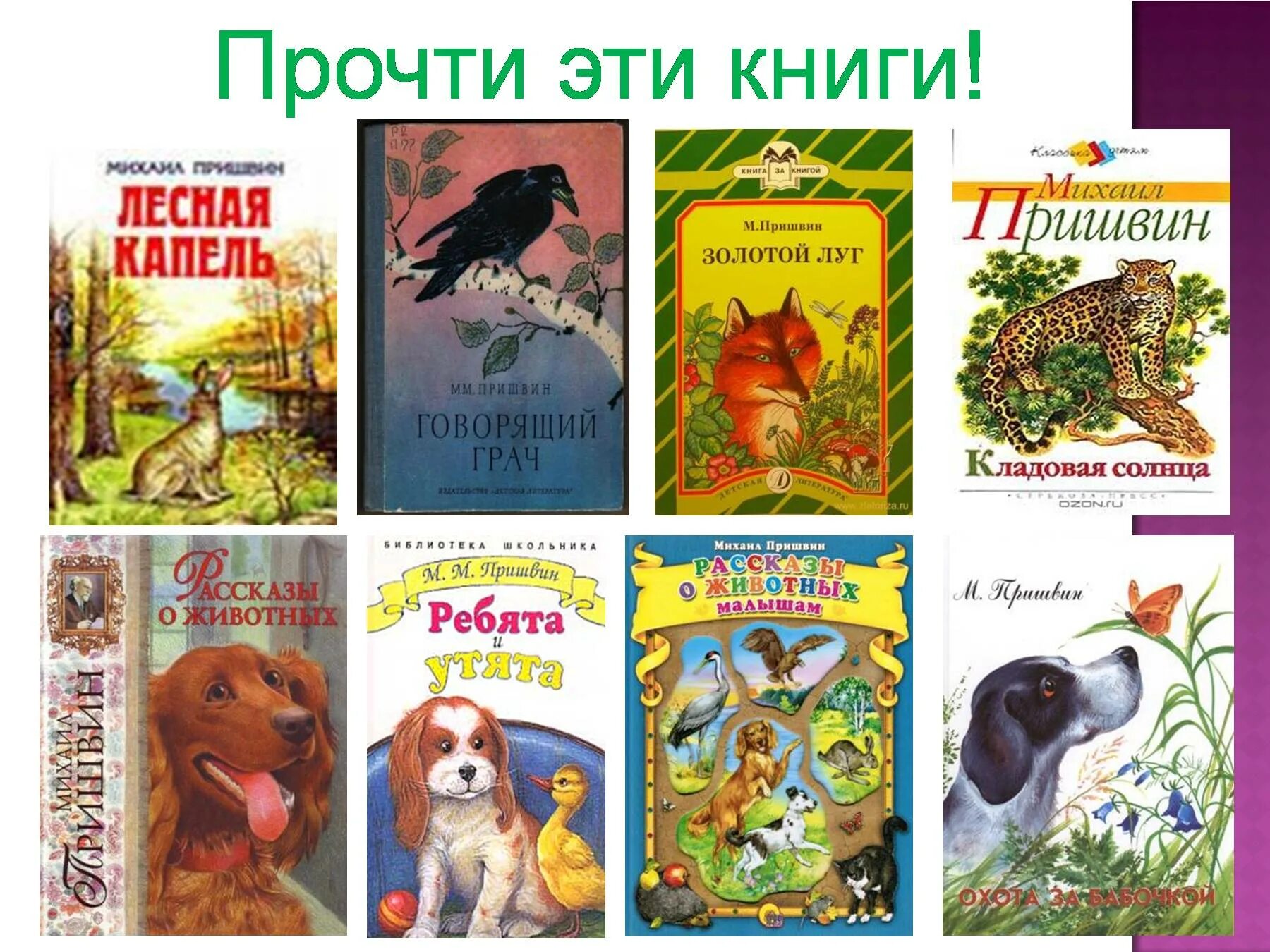 Произведения о природе россии. Пришвин список произведений для детей. Книги м м Пришвина. Рассказы Пришвина для детей список.