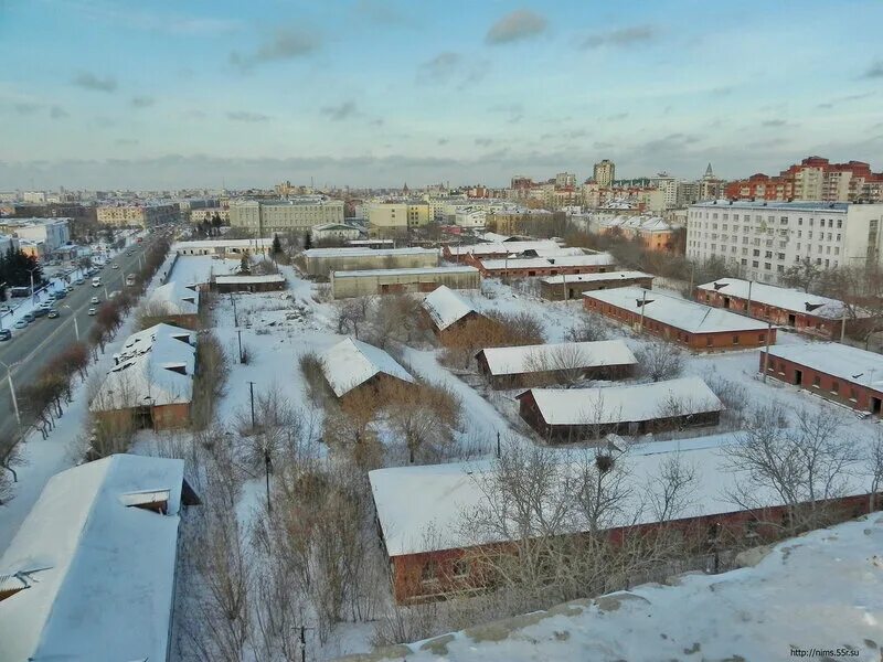 Улица Маркса Омск. Вид с крыши Омск. Маркса купить в омске