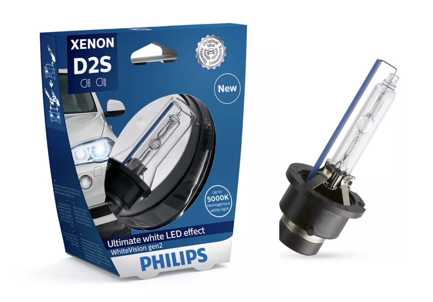 Philips xenon. Philips WHITEVISION gen2 d2s. D2s Philips WHITEVISION gen2 (+120%) - 85122whv2. Xenon WHITEVISION gen2. D2r Philips WHITEVISION gen2 (+120%) - 85126whv2.