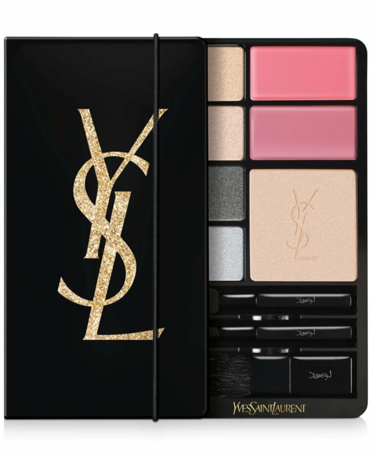 Yves saint laurent travel selection. Saint laurent косметика. Косметика декоративная твсент лоран. Extremely ysl for eyes make up palette. Saint laurent косметика.