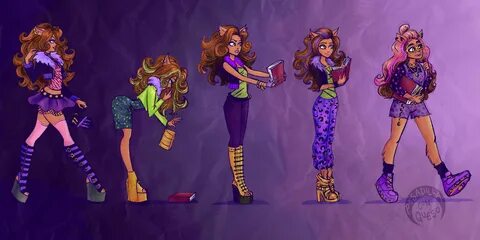 Clawdeen Wolf radical change from. 