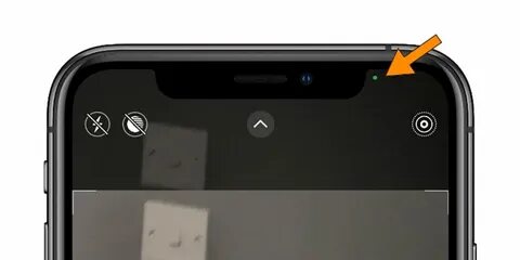 Точка на экране iphone