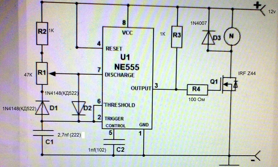 Ne555 регулятор оборотов. Регулятор оборотов на 555 таймере. Регулятор оборотов двигателя на ne555. Регулятор скорости электродвигателя постоянного тока на 555. Шим двигателя постоянного тока