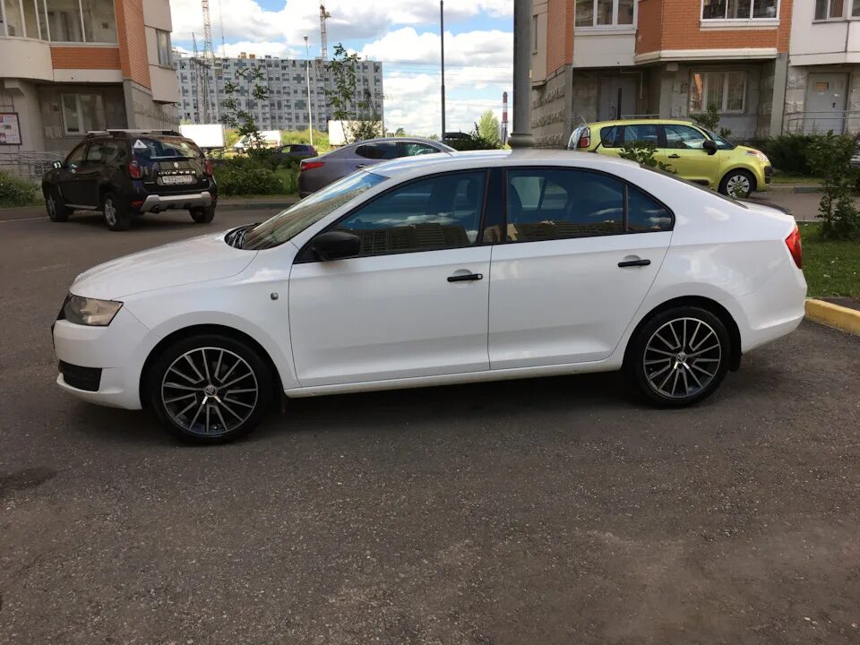 Летние тапки LS 981 - Skoda Rapid (1G), 1,4 л, 2019 года колёсные диски DRIVE2